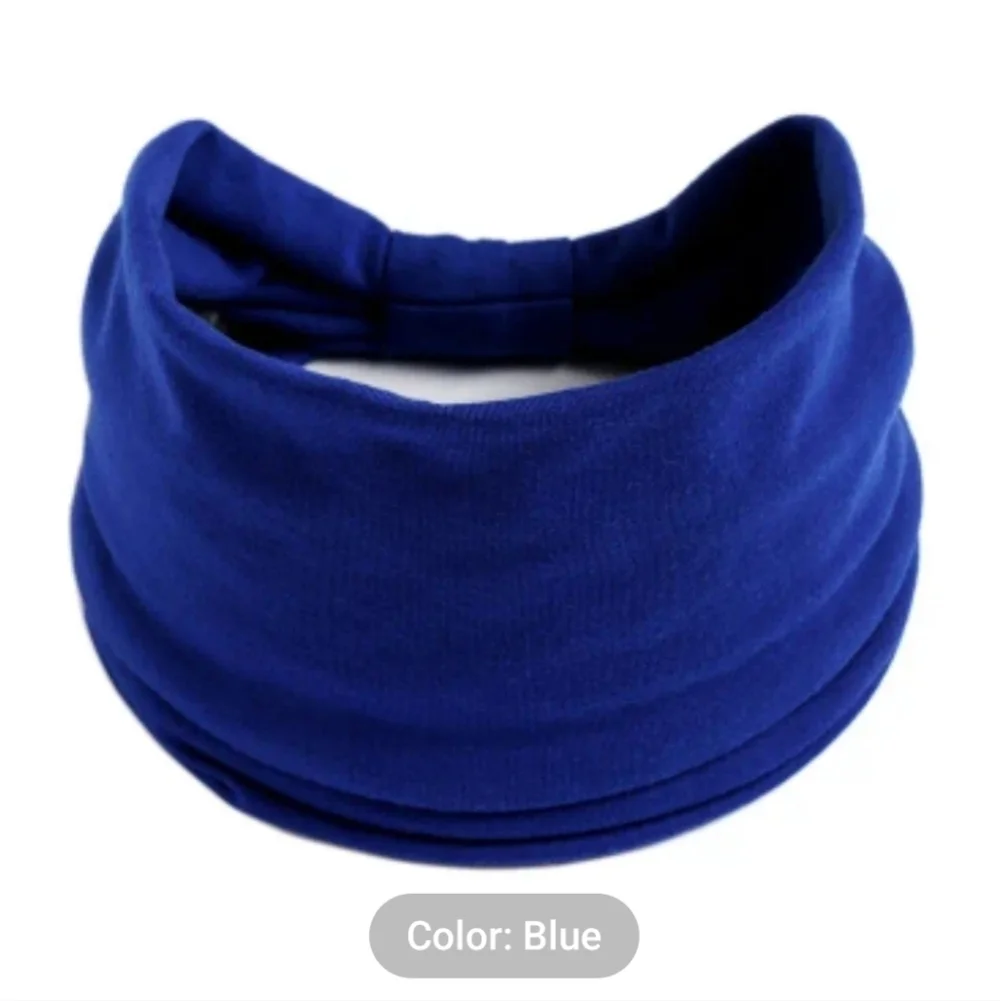 Deep Color Knitted Sports Headband